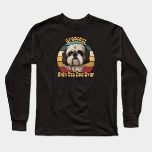 Greatest Shih Tzu Dad Long Sleeve T-Shirt